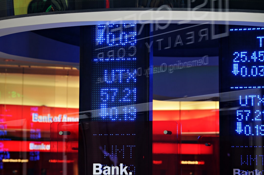 stock market trading screen